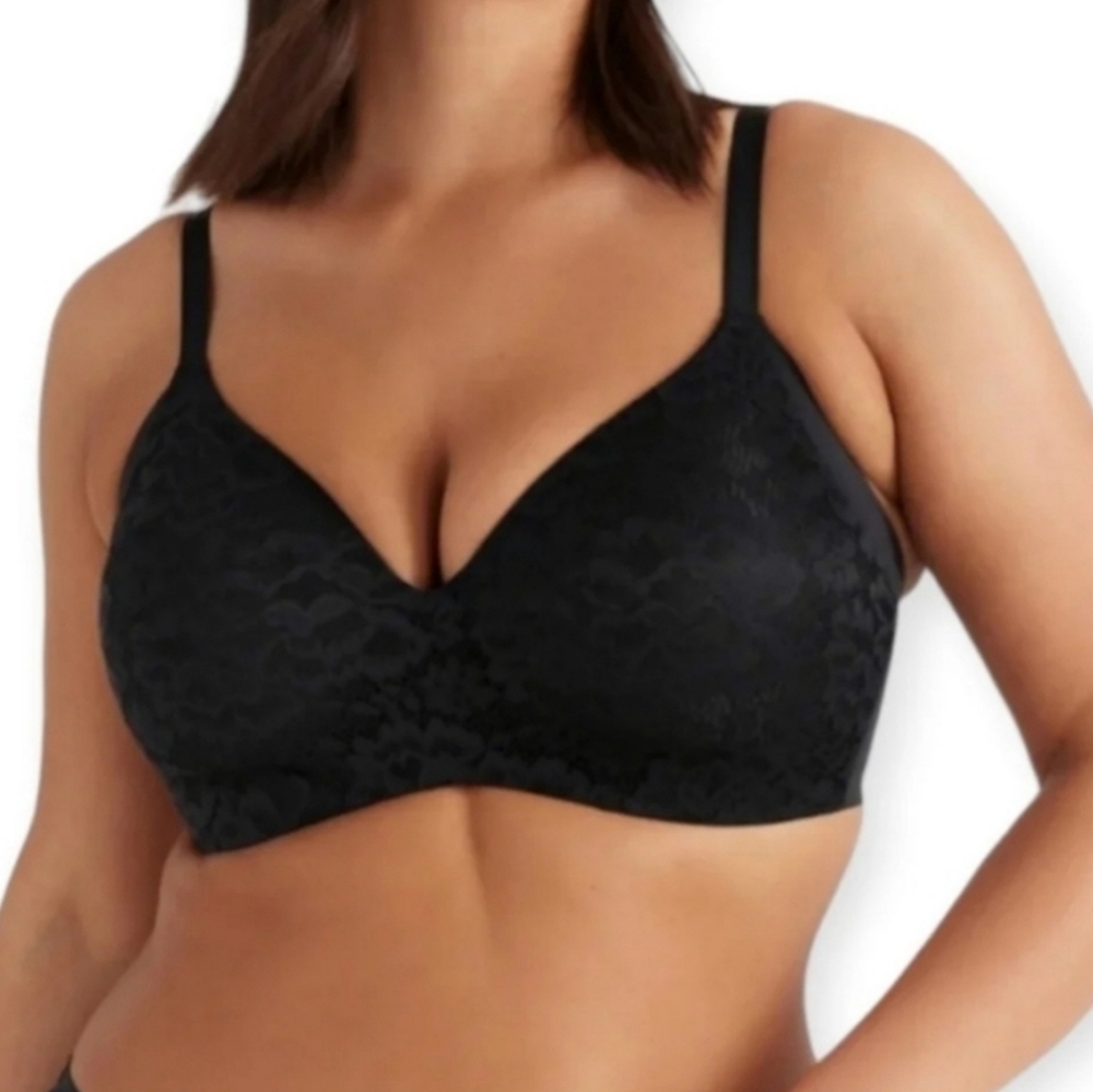 Knix Lace WingWoman Contour Bra In Black Knix 2 (Fits 36A)